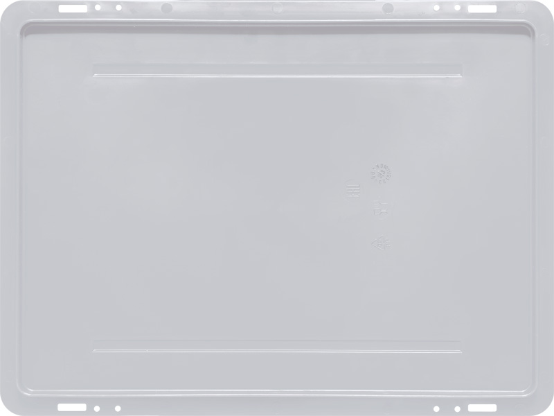Крышка п/п 400х300 для ящиков цв. синий (Крышка п/п 400х300 для ящиков цв. серый), арт. 500 KLT, код: 29430