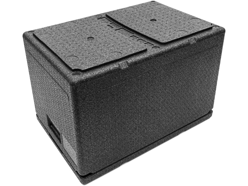 Термоконтейнер 600х400х400 60л. с крышкой, плотность 55 цв., арт. STP 60 PRO, код: 28564